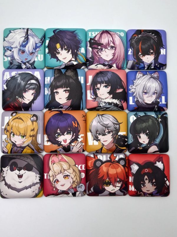 Zenless Zone Zero Miyabi, Astra Yao, Jane, Harumasa, Yanagi, Soukaku, Zhu Yuan, Qingyi, Seth, Ju Fufu, Pan Yinhu, Alice, Koleda, and Nekomata PU Leather Badge Collection | zenlesszonezero.toys | ZZZ Miyabi, Astra Yao, Jane, Harumasa, Yanagi, Soukaku, Zhu Yuan, Qingyi, Seth, Ju Fufu, Pan Yinhu, Alice, Koleda, Nekomata | Zenless Zone Zero PU Leather Badge Collection |