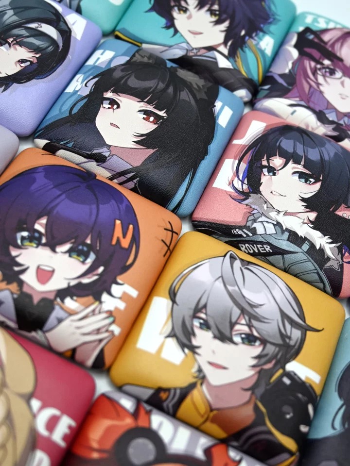 Zenless Zone Zero Miyabi, Astra Yao, Jane, Harumasa, Yanagi, Soukaku, Zhu Yuan, Qingyi, Seth, Ju Fufu, Pan Yinhu, Alice, Koleda, and Nekomata PU Leather Badge Collection | zenlesszonezero.toys | ZZZ Miyabi, Astra Yao, Jane, Harumasa, Yanagi, Soukaku, Zhu Yuan, Qingyi, Seth, Ju Fufu, Pan Yinhu, Alice, Koleda, Nekomata | Zenless Zone Zero PU Leather Badge Collection |