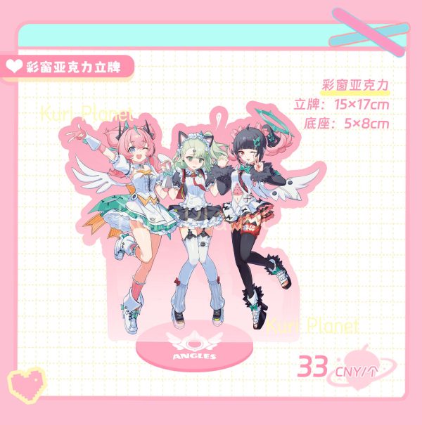 Zenless Zone Zero Aria, Sunna, and Nangong Yu Angels Card and Acrylic Standee Collection | zenlesszonezero.toys | ZZZ Aria, Sunna, Nangong Yu | Zenless Zone Zero Angels Card and Acrylic Standee Collection |