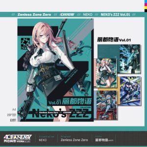 Zenless Zone Zero Yanagi, Miyabi, Harumasa, Soukaku, Ellen, Lycaon, Hugo, Vivian, Yuzuha, Alice, Yixuan, Soldier 0 - Anby, Jane, Zhu Yuan, and Qingyi Ridu Stories Art Book and Card Collection | zenlesszonezero.toys | ZZZ Yanagi, Miyabi, Harumasa, Soukaku, Ellen, Lycaon, Hugo, Vivian, Yuzuha, Alice, Yixuan, Soldier 0 - Anby, Jane, Zhu Yuan, Qingyi | Zenless Zone Zero Ridu Stories Art Book and Card Collection |