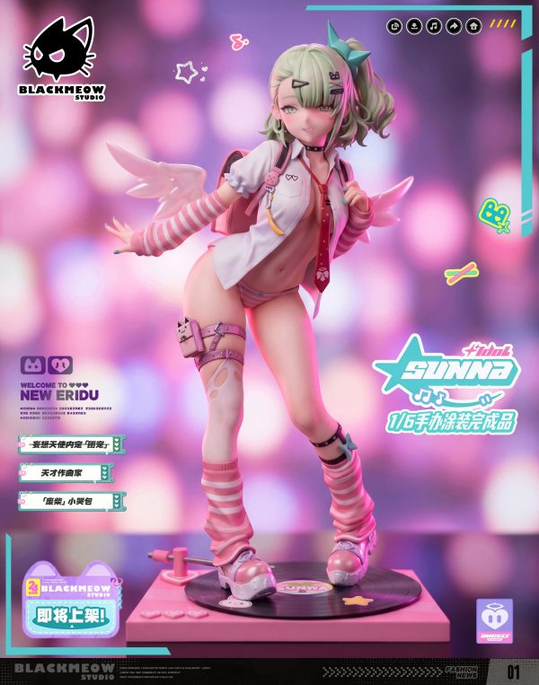 (If the singing turns out truly terrible, then the "Delusional Angels" can just go down together!) BlackMeow Studio 黑咪社