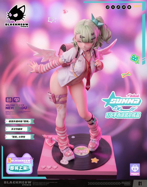 (If the singing turns out truly terrible, then the "Delusional Angels" can just go down together!) BlackMeow Studio 黑咪社