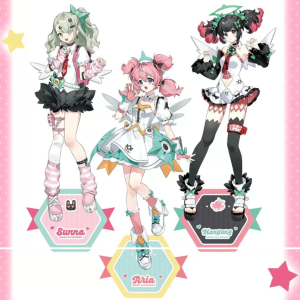 Zenless Zone Zero Sunna, Aria, and Nangong Yu Heartbeat Merchandise Collection