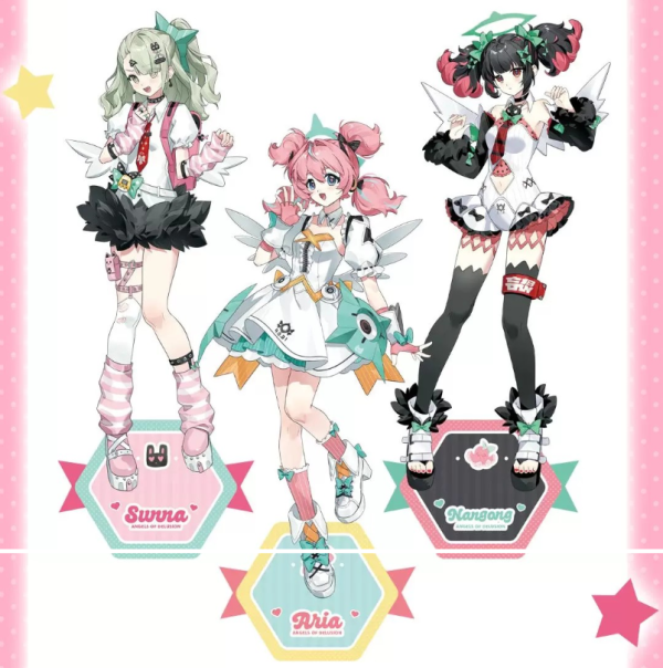 Zenless Zone Zero Sunna, Aria, and Nangong Yu Heartbeat Merchandise Collection