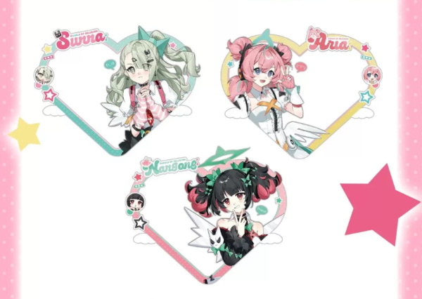 Zenless Zone Zero Sunna, Aria, and Nangong Yu Heartbeat Merchandise Collection