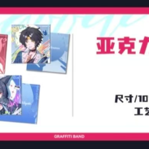 Zenless Zone Zero Harumasa, Ellen, Miyabi, Astra Yao, and Anby Graffiti Band Merchandise Collection