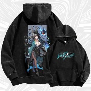 Zenless Zone Zero Hoshimi Miyabi Vintage Hoodie