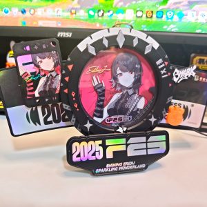Zenless Zone Zero ChaPanda Ellen Joe Collab Coaster Magnetic Case & Display Stand
