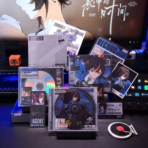 Zenless Zone Zero Toys - Zhu Yuan Character Archive CD/DVD – Collectible Gift for Fans, Perfect Birthday Present