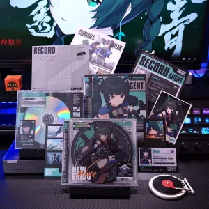 Zenless Zone Zero Toys - Qingyi Character Archive CD/DVD – Collectible Gift for Fans, Perfect Birthday Present
