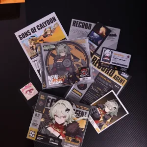 Zenless Zone Zero Toys - Son of Clayton Character Archive CD/DVD – Collectible Gift for Fans, Perfect Birthday Present