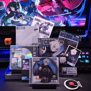 Zenless Zone Zero Toys - Seth Lowell Character Archive CD/DVD – Collectible Gift for Fans, Perfect Birthday Present